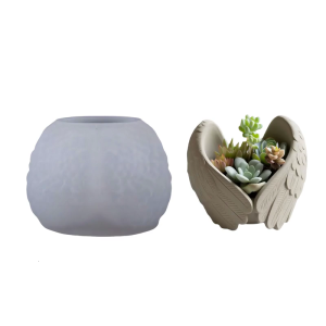 Linh hoạt Silicone cánh thiên thần khuôn mẫu cho bê tông làm độc đáo kết cấu bề mặt tái sử dụng