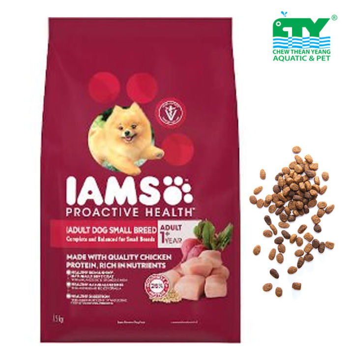 IAMS PROACTIVE HEALTH DOG ADULT SMALL BREED Pet Supplies Pet Food