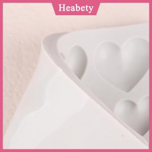 Heabety  25 khoang tình yêu Silicone khuôn tự làm hình trái tim bánh khuôn bánh ngọt fondant sô cô la bánh trang trí công cụ nướng Nguồn cung cấp nhựa khuôn