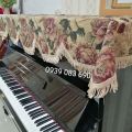 [HCM]KHĂN PHỦ ĐÀN PIANO CƠ HỌA TIẾT HOA CỔ ĐIỆN NHẬP KHẨU TỪ NHẬT. 