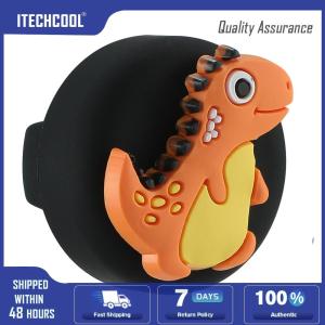 【HOT】Waterproof Cartoon Case for Apple AirTag Silicone Cute Cartoon Holder GPS Tracker Holder for Kid Shoes Shoestring