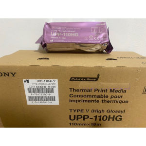 Ultrasound Thermal Paper Type V UPP-110HG High Gloss (1 roll) Compatible Sony/Mitsubishi Printer