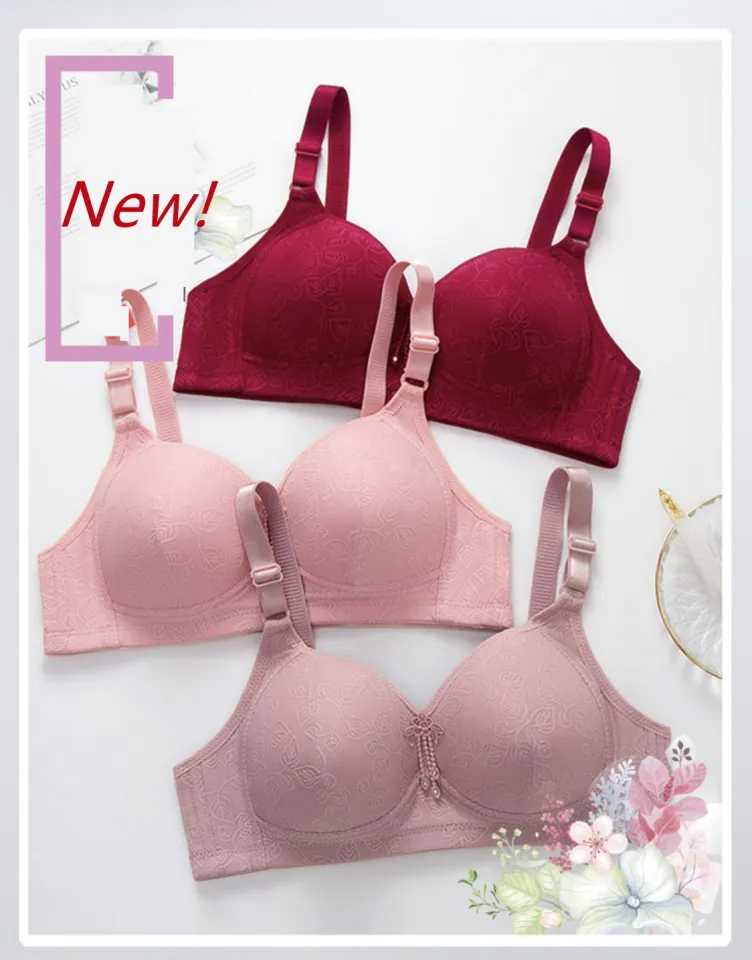 Daily Bra Comfortable Thin No Sponge Soft Cotton Bra Women's Push Ups Large  Cup BC Cup No Steel Ring Underwear Big Breasts - AliExpress