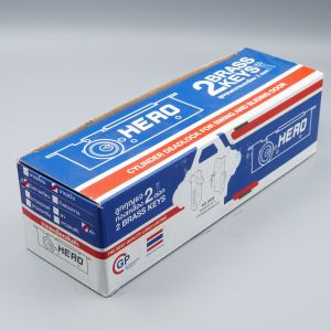 กุญแจประตู HERO แท้ ใช้กับประตูอลูมิเนียม สามารถเลือกได้ทั้งบานสวิง และ บานเลื่อนแขวน กุญแจบานแขวน กุญแจบานอลูมิเนียม บานผลัก กุญประตูกระจก กุญแจสวิงบิด ขอบิด เกี่ยวบิด