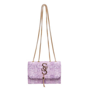 กระเป๋าทรงสี่เหลี่ยม ใบเล็ก กระเป๋าสายโซ่ลาย สี่เหลี่ยมขนมเปียกปูน กระเป๋าหญิงแบบใหม่5361