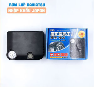 Bơm hơi xe ô tô Daihats nhập khẩu nhật máy bơm lốp xe ô tô - 375KPA - Cắm tẩu 12V tiện lợi Bảo Hành 1 Năm
