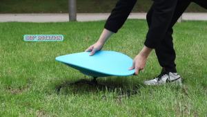 Spinning Chair for Autistic KidsSensory Spinning ChairTraining Body Coordination and BalanceSpin Autism Toys for ADHD Toddlers Children Kids (Blue)