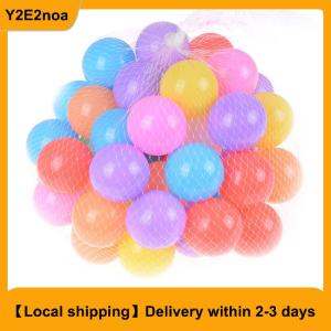 【Local shipping】 10pcs lot Eco-Friendly Colorful Soft Plastic Water Pool Ocean Wave Ball Baby Funny Toys Stress Air Ball Outdoor Fun