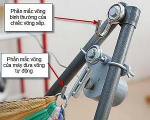 máy đưa võng livorno thế hệ mới giảm tiếng ồn