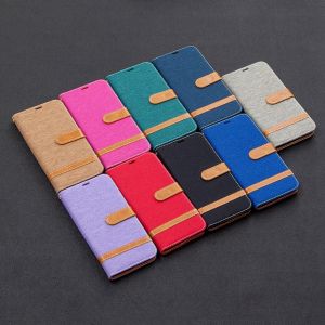 For Xiaomi Redmi 10C 10A 10 / Redmi 9T 9 9A 9C / Redmi 8 8A Phone Case PU Leather Denim design Cover Wallet Cover Casing