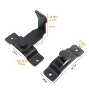 Extra Large Right Angle Door Buckle Stainless Stee 90 Degree Door Hasp Latch Bolt