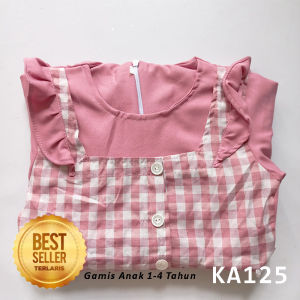 Baju Muslim Gamis Anak Perempuan 1-4 Tahun Princess Ulang Tahun Ngaji KAP125 Gaun Syarii