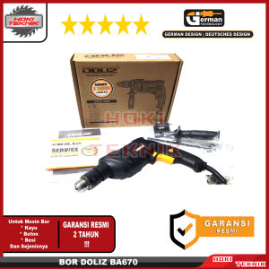 Mesin Bor 13 mm Doliz BA670 Tembok Beton Impact Drill