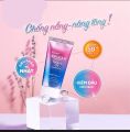 Kem chống nắng nâng tông dành cho da thường và da khô Sunplay Skin Aqua Tone Up UV essence Lavender SPF50+ PA++++ (50g). 