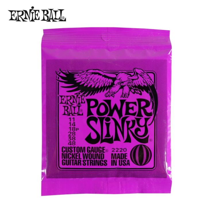 Senar Gitar Elektrik Ernie Ball Power Slinky (11) Ernieball Erniball Import