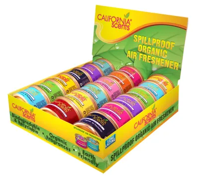 California Scents Organic Air Freshener from USA - All Flavors - 100% Organic Air Refreshener