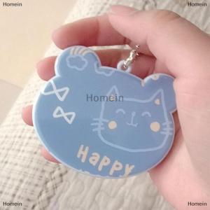 [COD] Homein Cartoon Mini Comb With Mirror Portable Travel Comb Folding Plastic Head Brush Cute Animal Comb Bag Pendant Comb Girls Kids Gift