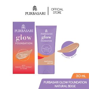 PURBASARI Glow Foundation 30ml | Alas Bedak