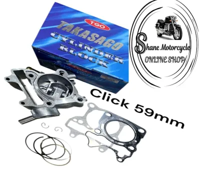 Takasago Cylinder Block For Click 125 Racing 59mm