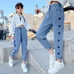 New Cute Jogger Pants for Kids Girls High Quality Pastel Color Design OOTD  Korean Style Sweatpants for Girls Fashion 3-10 years old