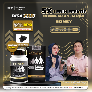 KAPSUL BONEY PENINGGI BADAN ORIGINAL 1 BOTOL 30 KAPSUL BPOM DAN LABEL HALAL PENINGGI BADAN HERBAL BANTU TINGGIIN BADAN