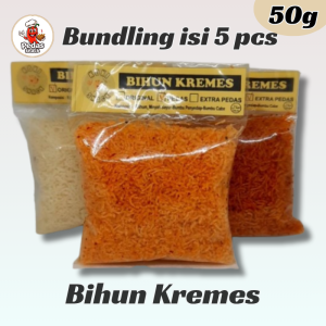 Bundling 5pcs Makaroni Bantet 50g – Snack Renyah Gurih & Pedas | Original Pedas Extra Pedas