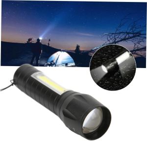 Senter LED USB Rechargeable XPE Q5 COB 2300 Lumens 1517 TaffLED
