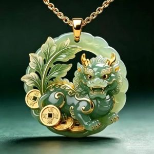 Fortune and Good Luck Keychain Gift 已开光 招财钥匙扣礼物 国风招财貔貅钥匙扣珐琅彩合金吊坠本命年吉祥物汽车挂件男女礼品