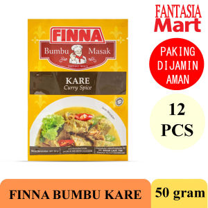 FINNA BUMBU MASAK KARE PACK 12 PCS 50 GRAM FUN CORNER DENGAN PAKING AMAN
