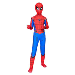 Adult spiderman skinny parallel universe myles halloween cos costume clothes headgear onesie wholesale holiday gifts