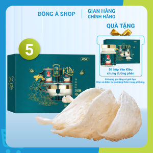 Yến Kiều - Combo 5 hộp Yến chưng đường phèn (hộp 8 hũ) tặng 1 hộp cùng loại - Thành phần 30% từ yến Khánh Hòa tự nhiên - Thơm ngon tốt cho sức khỏe