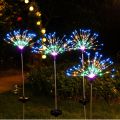 ♥【Readystock】 + FREE Shipping+ COD ♥ High Quality 90/120 LED Solar Light Outdoor Grass String Lights Lawn Firework Lamp Garden Lights. 