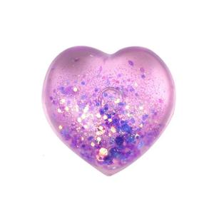 Shimmering Love Heart Stretchy Toy for Adult Hand Squeeze Toy Pinch and Stretchy Toy Children Favor Goodie Bag Fillers