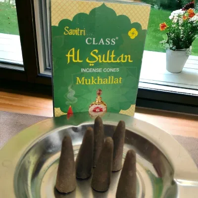Hio Dupa Buhur Kerucut Favorit Al Sultan Arabian Mukhalat Super Wangi Isi 30