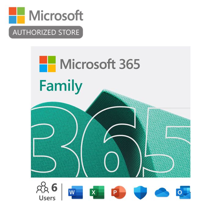 Microsoft 365 Family (formerly Office 365) + Get 3 months for FREE ...