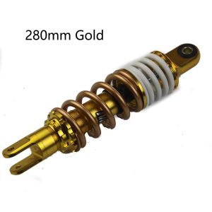 280mm 320mm dầu thủy lực van điều tiết xe máy phía sau sốc hệ thống treo phục hồi Ngã Ba thanh chống giảm xóc giảm sang chấn hai lò xo