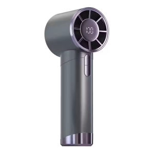 2024New Handheld Mini Fan High Speed Turbine Fan With 100 Gear Super Quiet Strong Rechargeable
