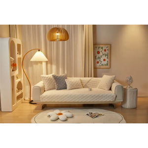 Plush Sofa Cushion Universal Non-Slip Seat Cushion Backrest Cover Detachable Sofa Cover Cloth