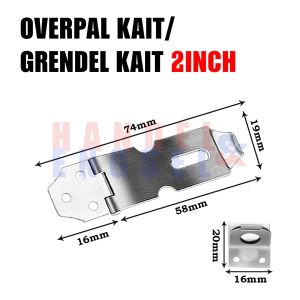 Overval/Overpal Plat Stainless Murah / Overval Nekel / Cantolan Gembok