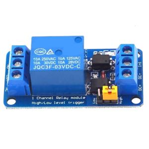 Single Poles Relays Switcher Module Adjustable Triggering Voltages 3.3V 5V 12V 24V Optocoupler Isolation Status Indicator Safe Mode