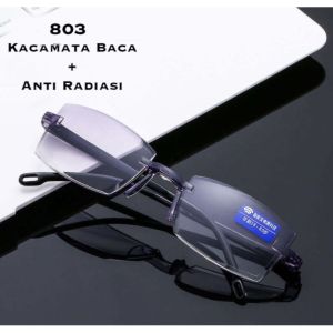 ( BELI 1 GRATIS 1 ) Kacamata Baca Super Auto Fokus Anti Blue Ray | Wanita Pria