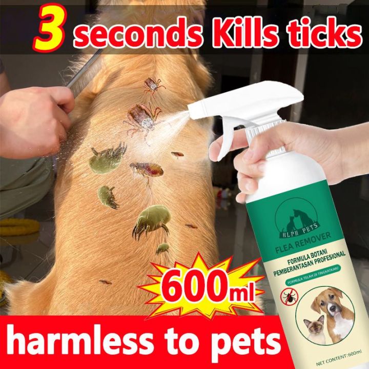 3 Seconds Kills Ticks Tick And Flea Killer Spary 600Ml Photo Inspiration
