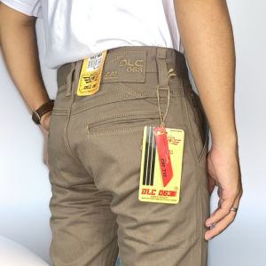 BISA COD TERBARU - Celana kanvas sulfur DLC 063 kualitas bahan pria / celana kanvas DLC / celana panjang model standart Slim fit / celana pria / celana casual