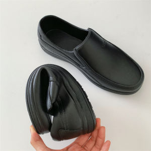 Wulove ฮอตฮิต🔥รองเท้าหนังผู้ชายสีดำไม่พิมพ์ลาย รองเท้าคัชชูทำงานเรียบๆดูดี คัชชูผู้ชายพื้นเบาแต่งตัวง่ายใส่ได้ทุกโอกาส💟