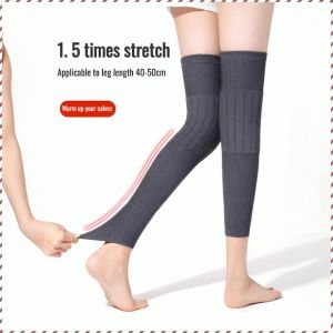 Leg Protection Upgrade Warm Knee Pads Fit No Slipping Comfortable and Non-stringy Safety Lightweight