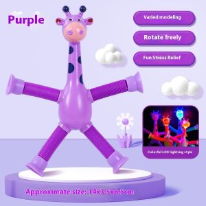 Annie của Sphere Stretchable hươu cao cổ Đồ chơi robot với giác hút linh hoạt và tương tác cho trẻ em