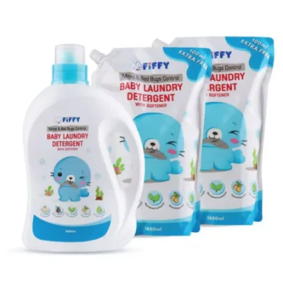 FIFFY DETERGEN MITES & BED BUGS CONTROL BABY LAUNDRY DETERGENT 2L