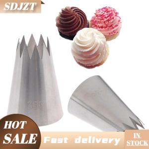 SDJZT #366 lớn mở Sao ống vòi phun kem đóng băng vòi phun bakeware Mẹo bánh ngọt