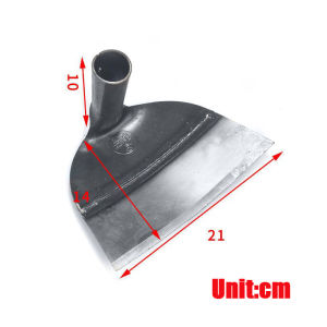 Steel Garden Hoe Weeding Tool for Farm Outdoor Planting Digging Rake