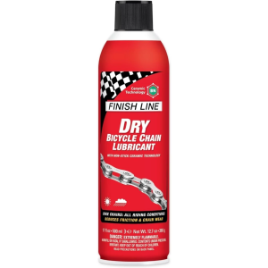 Finish Line Dry Lube Bicycle Chain Oil Ceramic Teflon Fluoro Free Anti Rust Long Lasting for MTB and Road Bikes